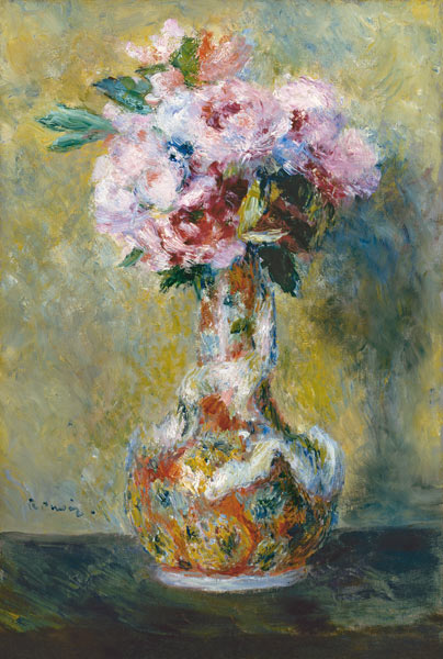 Bouquet in a Vase à Pierre-Auguste Renoir
