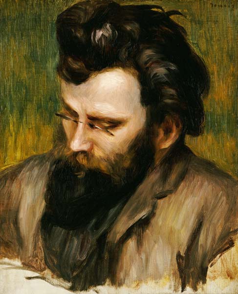 Portrait de Claude Terrasse à Pierre-Auguste Renoir
