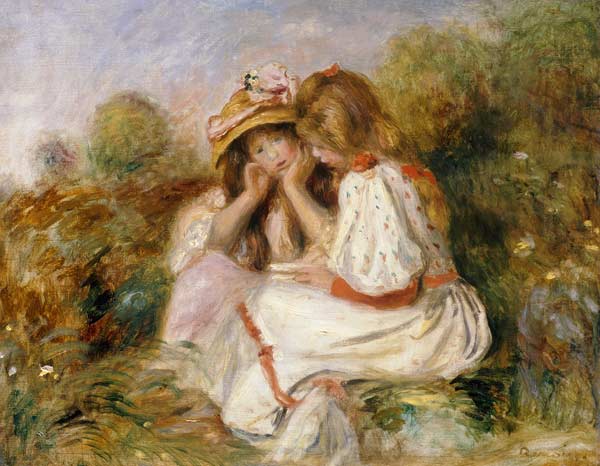 Deux Fillettes à Pierre-Auguste Renoir