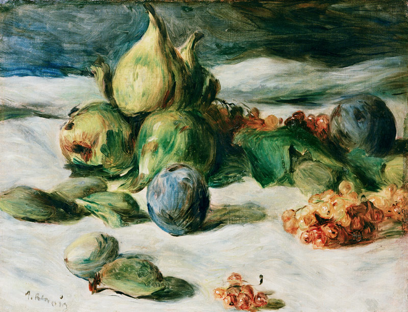 Nature morte aux fruits  à Pierre-Auguste Renoir