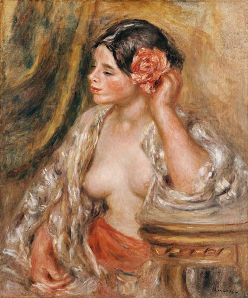 Gabrielle a sa Coiffure à Pierre-Auguste Renoir
