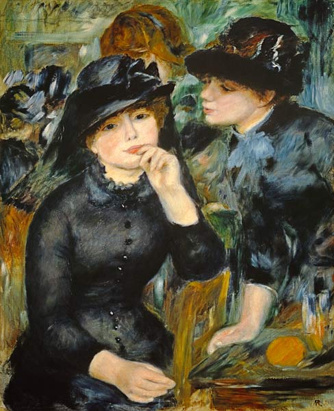 Girls in Black à Pierre-Auguste Renoir