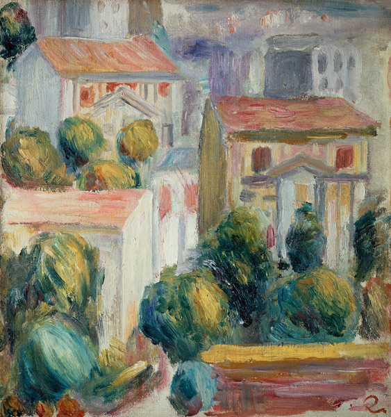 House at Cagnes à Pierre-Auguste Renoir