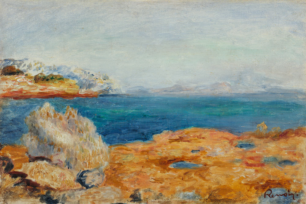 A.Renoir, Küstenlandschaft à Pierre-Auguste Renoir