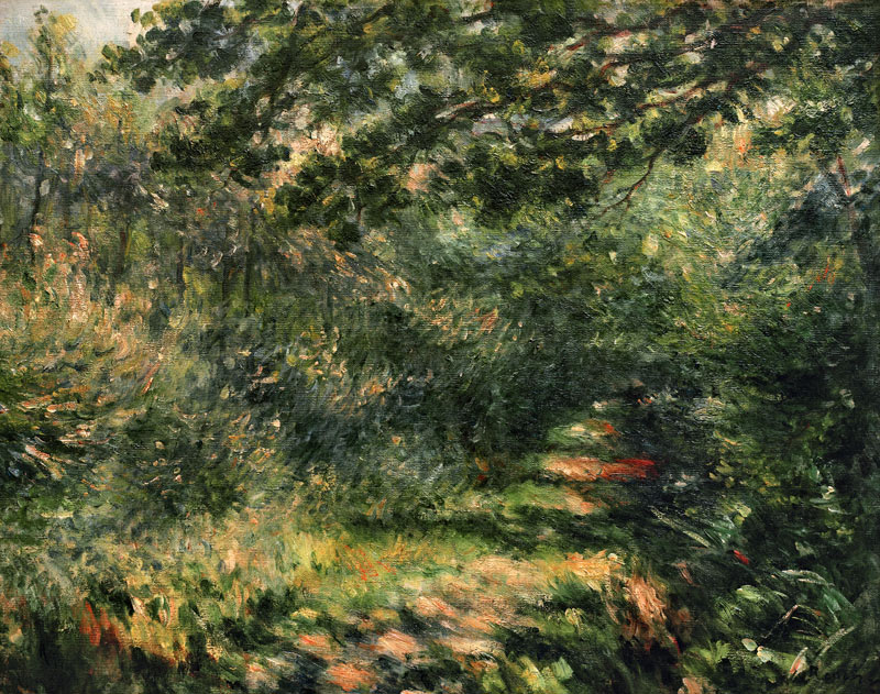 Renoir / Forest path / c.1875 à Pierre-Auguste Renoir