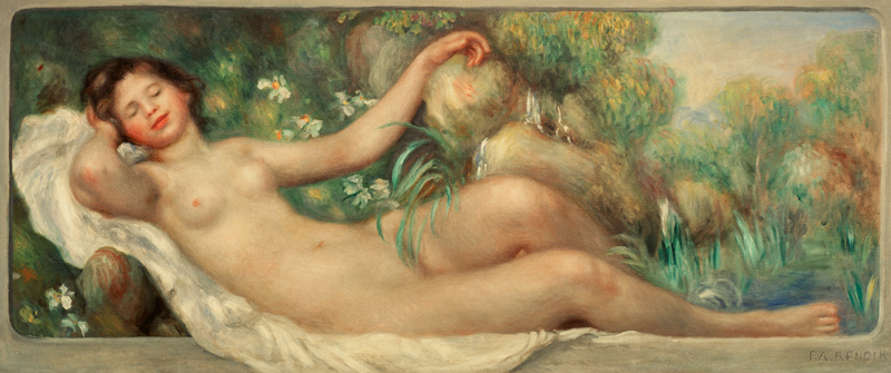 A. Renoir / La source à Pierre-Auguste Renoir