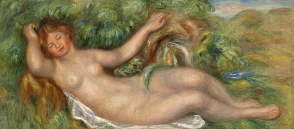 La source (Nu allongé) à Pierre-Auguste Renoir