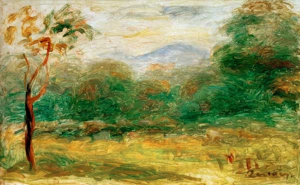 A.Renoir, Landschaft in Südfrankreich à Pierre-Auguste Renoir