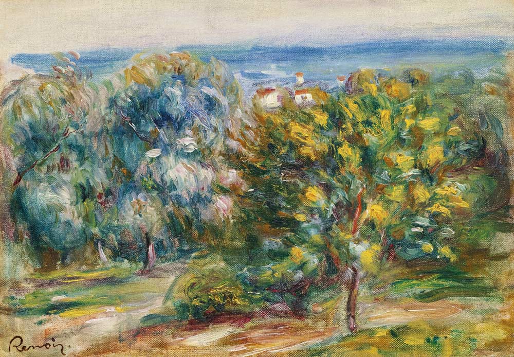 Midday Landscape à Pierre-Auguste Renoir