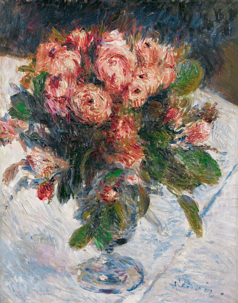 Moss Roses à Pierre-Auguste Renoir