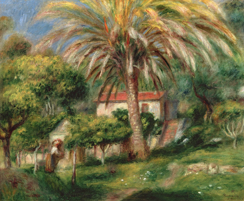Palm Trees à Pierre-Auguste Renoir
