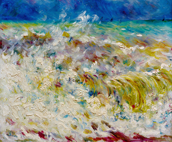 Pierre-Auguste Renoir, Die Welle à Pierre-Auguste Renoir
