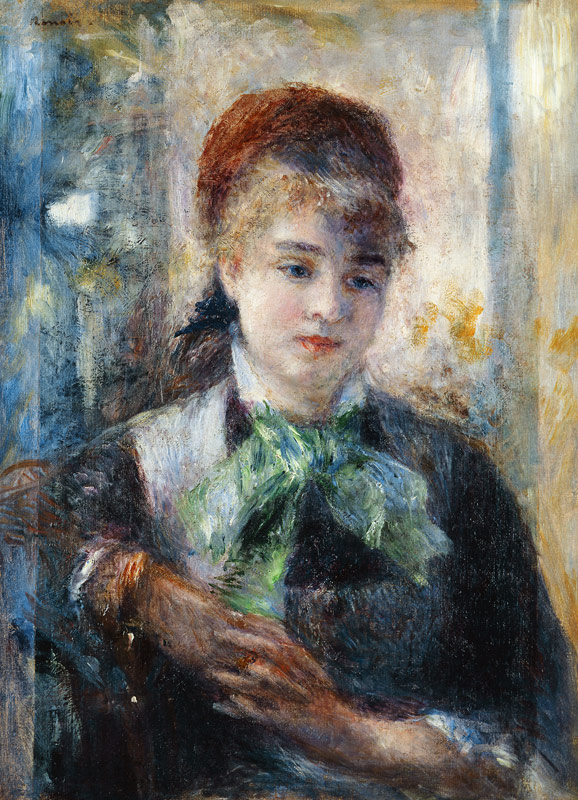 Portrait of Nini Lopez à Pierre-Auguste Renoir
