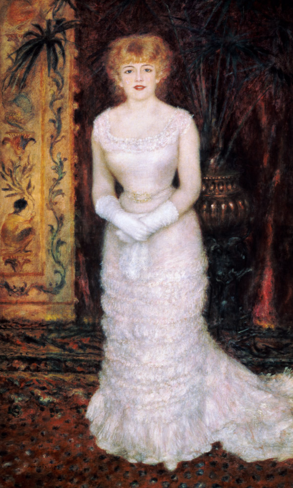 Portrait of Jeanne Samary (1857-90) à Pierre-Auguste Renoir