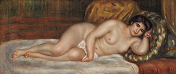 Reclining Bather à Pierre-Auguste Renoir
