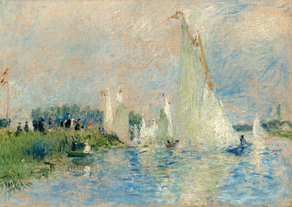 Regatta bei Argenteuil à Pierre-Auguste Renoir