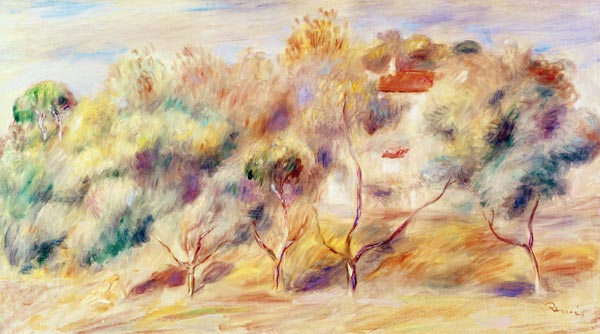 Les Colettes, Cagnes-sur-Mer à Pierre-Auguste Renoir