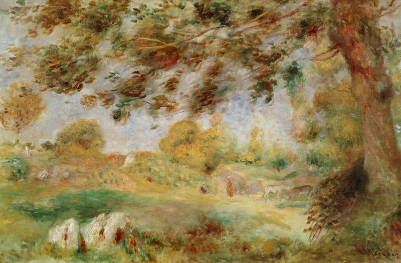Spring Landscape à Pierre-Auguste Renoir