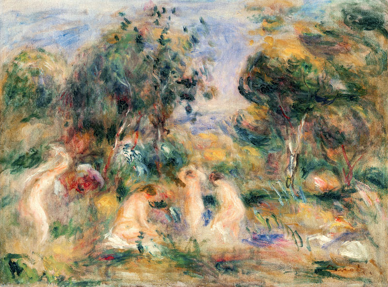 The Bathers à Pierre-Auguste Renoir
