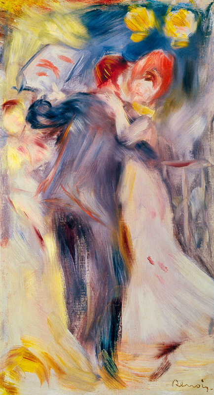The Dance in the Country à Pierre-Auguste Renoir