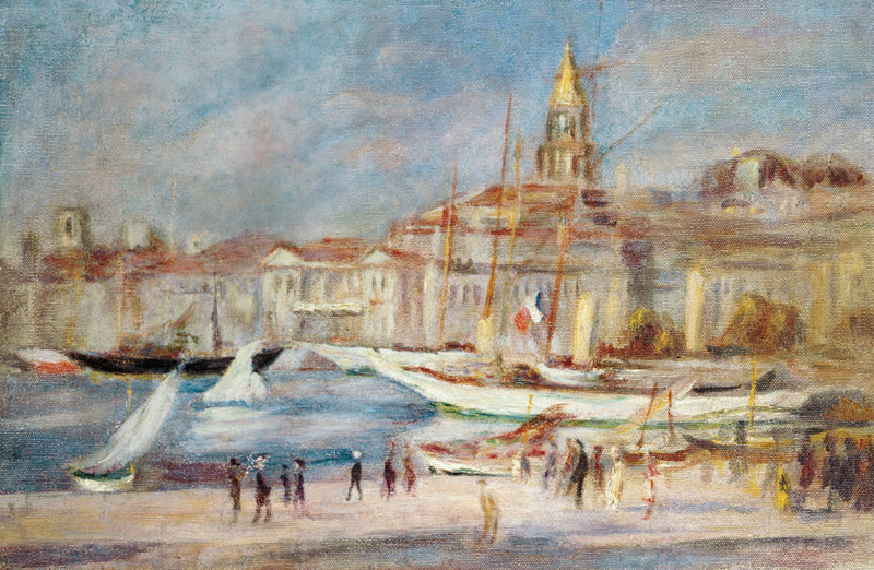 Le vieux port de Marseille à Pierre-Auguste Renoir