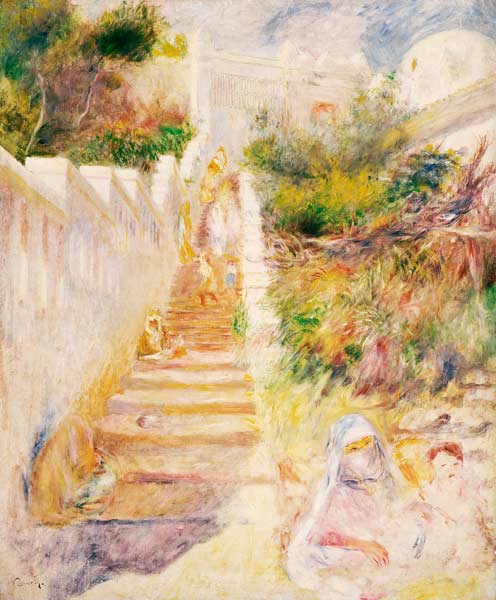 The Steps, Algiers à Pierre-Auguste Renoir