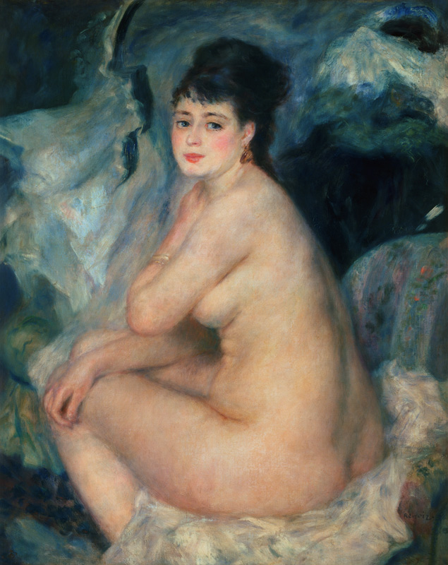 A nude à Pierre-Auguste Renoir