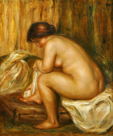After The Bath à Pierre-Auguste Renoir