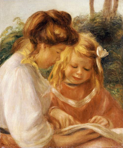 The Alphabet, Jean And Gabrielle à Pierre-Auguste Renoir