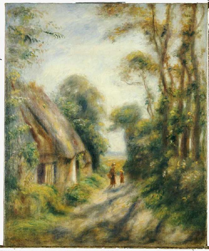 Am Stadtrand von Berneval. à Pierre-Auguste Renoir