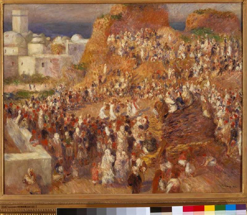 Célébration arabe. à Pierre-Auguste Renoir