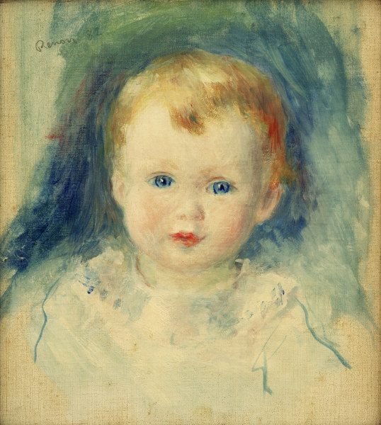 A.Renoir, Kinderbildnis à Pierre-Auguste Renoir