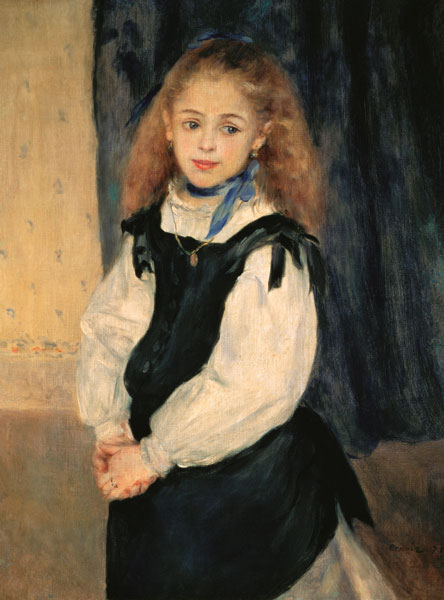 portrait de la fille Legrand à Pierre-Auguste Renoir