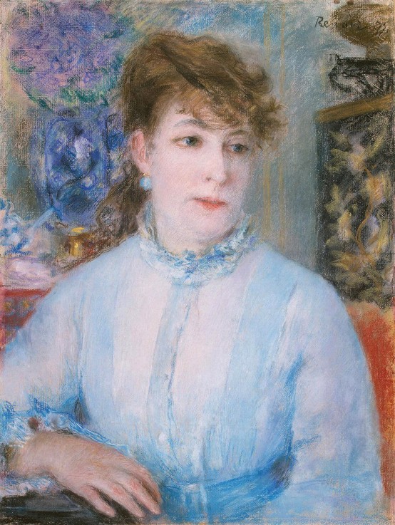 Portrait of a Woman à Pierre-Auguste Renoir
