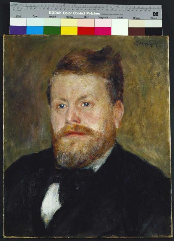 portrait de Jacques-Eugene Spuller à Pierre-Auguste Renoir