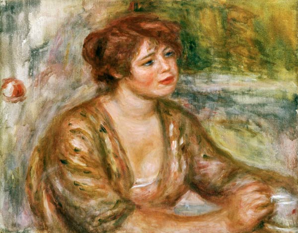 The Cup of Coffee à Pierre-Auguste Renoir