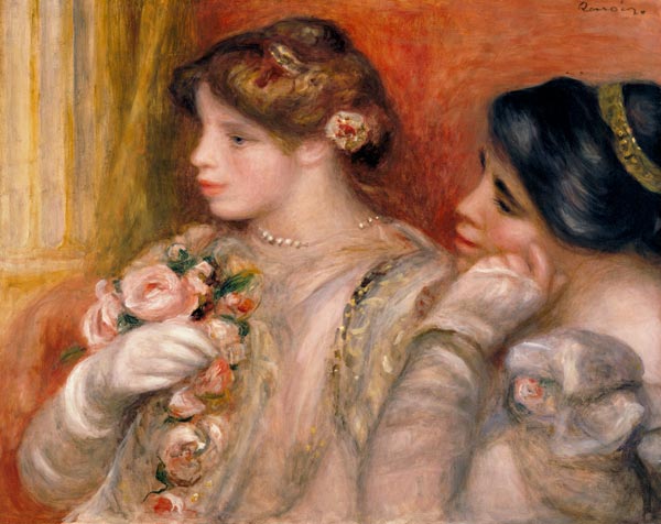 Dans La Loge, c.1908 à Pierre-Auguste Renoir