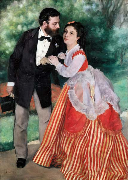 Le couple Sisley à Pierre-Auguste Renoir
