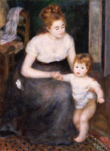 Die ersten Schritte à Pierre-Auguste Renoir