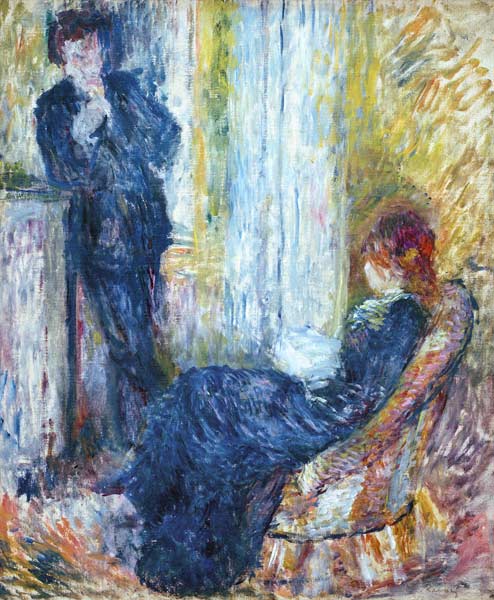 Renoir / The conversation / 1875 à Pierre-Auguste Renoir