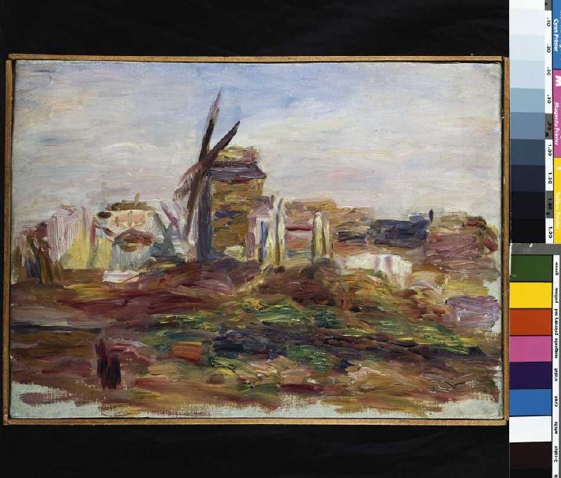 Eine Windmühle. à Pierre-Auguste Renoir