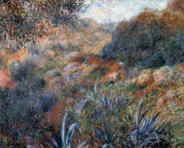 Algerian Landscape: The Ravine de la Femme Savage à Pierre-Auguste Renoir