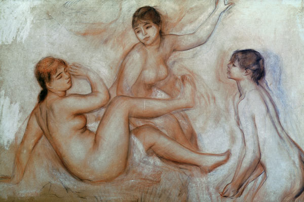 Bathers à Pierre-Auguste Renoir