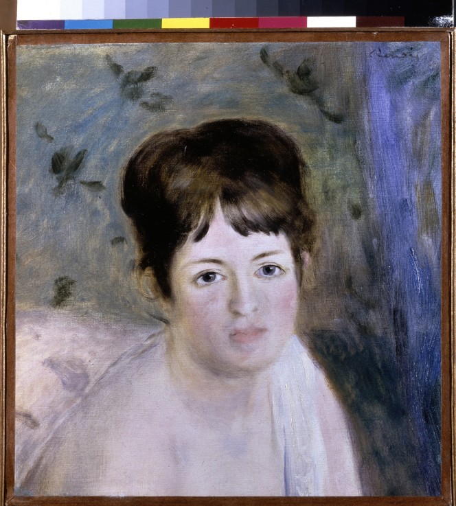 Head of a Woman à Pierre-Auguste Renoir