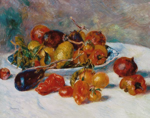 Fruits de la Méditerranée à Pierre-Auguste Renoir