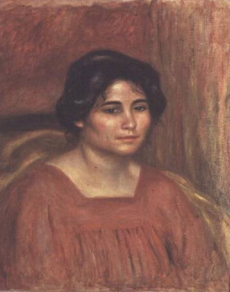 Gabrielle Renard à Pierre-Auguste Renoir