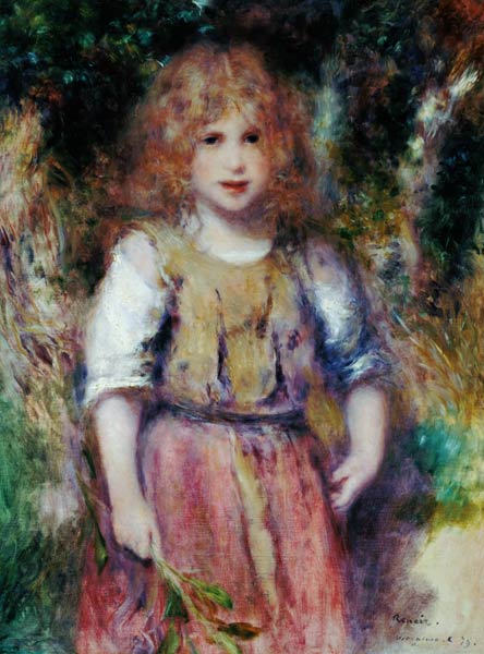 Gypsy Girl à Pierre-Auguste Renoir