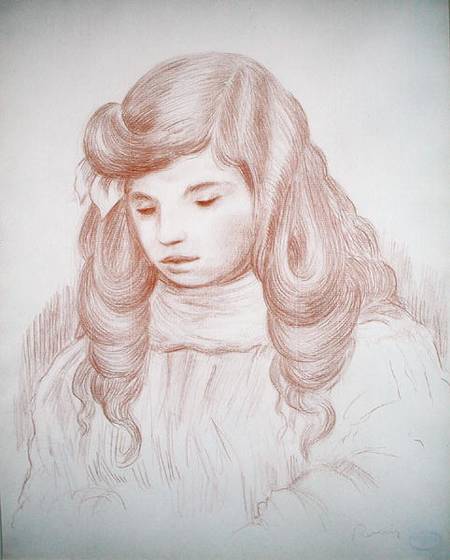 Head of a Child à Pierre-Auguste Renoir