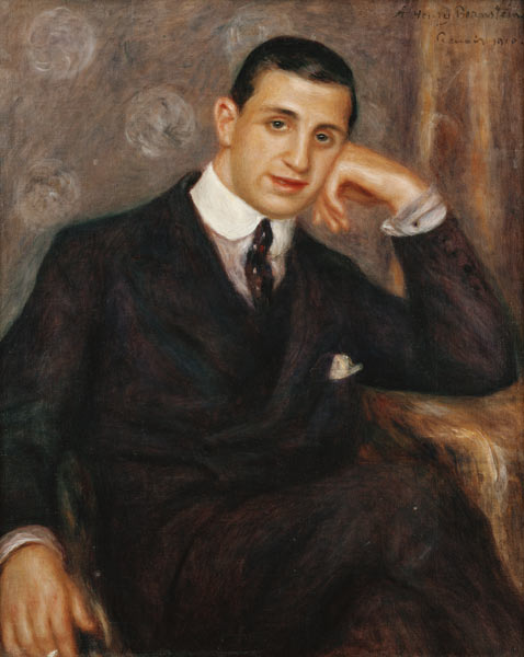 Portrait von Henry Bernstein à Pierre-Auguste Renoir