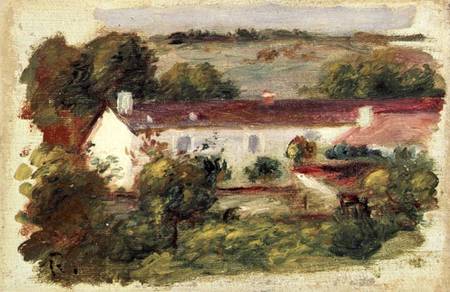 House at Essoyes à Pierre-Auguste Renoir